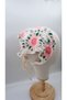 Crochet Knitted Bandana with Floral Motifs