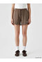 Brown California Printed Women's Shorts - 2