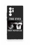 Samsung Note 20 Ultra Compatible Ataturk Eyes Patterned Silicone Case - 2