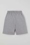 Boy's Shorts Set with Lettering Printed Shorts, Lacing Accessories, Pockets, Ages 8-14, Oil Green - 5