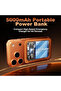 Slim Magnetic Wireless Power Bank, 5000mAh 20W PD Fast Charging for iPhone Android-BLACK /SILVER - 3