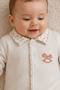 100% Cotton Baby Boy Jumpsuit Newborn Hospital Release Organic 15044 - 2