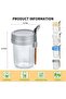 4 Packs Overnight Oats Jars with Lids and Spoons, 16 Oz Glass Mason Containers - 2