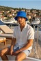 Cobalt Blue Bucket Hat Fisherman Hat Bucket Hat - 5