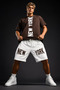100% Cotton Oversize Men's T-Shirt Shorts Set Comfortable Fit Premium Streetwear Set - 4