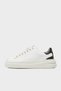Elbina White Genuine Leather Sneaker Women's Fljelbfal12 Whbro Shoes - 2