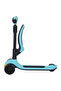 - 2-in-1 Robin Light Scooter - Light Blue & Black - 3