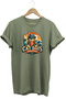 Cat Days Summer Vibes Unisex Cat Printed Summer Themed Regular Crew Neck Cotton T-Shirt