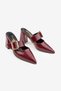 Mix High-Heeled Slipper Shoes with Side Buckle Detail, Simple and Stylish - 4