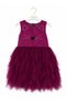 Girl's Stone Embroidered Cat-Themed Dress with Tulle Skirt and Cotton Lining, Ages 6-10, Birthday, Party, Special Occasion - 6