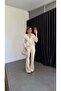 Cream Lycra Spanish Style New Jeans