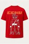 Oversize Son Goku Dragon Ball Kakarot Printed T-Shirt - Large Print on Front and Back - Wide Cut