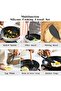 Kitchen Cooking Utensils Set, 46 pcs Non-Stick Silicone Spatula Set with Holder (Black) - 3