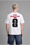 Boxy Fit Turkey Printed White Men's T-Shirt I0914Ax/Wt34 - 7