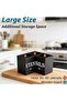 Extra Large Kitchen Utensils Holder with 3 Compartments, Corner Utensil Caddy for Countertop - 2