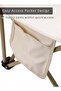 Heavy Duty Foldable Camping Chair for Adults, Portable Outdoor Seating Solution with Carry Bag - 5