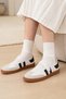 Speed Women's Velcro Comfortable Sole Casual Sneaker Ballet Shoes - 2