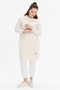 Basic Comfortable Fit Long Women's Tunic - 5