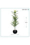 Artificial Areca Tree with Round Plastic Base { 3 Branches } - 5
