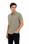 Men's Front Buttoned Collared T-Shirt Regular Fit Bgl-St05562 - 2