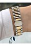 Special Design Calendar Silver-Gold Color Steel Cord Women Wrist Watch See1009Mr - 5