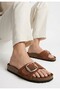 Zooy Tan Nubuck Slippers - 2