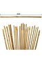 FFD 2pcs Natural Bamboo Plant Stakes - Durable Garden Support Poles for Climbing Plants - 2