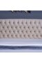 PLUTO HEADBOARD CHANEL BEIGE L-140 : H-125 CM - 3