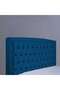 BIANCA HEADBOARD VELVET BLUE L-140 : H-125 CM