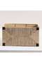 Ingrid Rectangular Basket 31x20x16cm-natural/black - 4