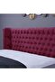 NEPTUNE HEADBOARD VELVET PINK L-180 : H-125 CM - 3