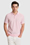 Men's Light Pink Regular Fit Polo Neck T-Shirt 50322462-Vr078