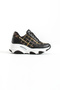 Dnr-533 Thick Sole Straw Detailed Sports Shoes - 3