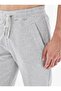 Men's Gray Melange Capri Single Bottoms C9T1N904 - 3