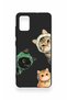 Samsung A51 Compatible Cat Team Patterned Silicone Case - 2