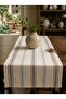 Runner 40X150 |   Cotton Woven Table Runner – for Dining Room, Kitchen, and Console Table