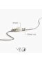 Rosa Women's Necklace, 925 Sterling Silver, Pendant Necklace, with Shell, Handmade Adjustable Jewelry - 7