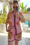 Brand Equivalent Linen Floral Set - 4