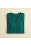 Women's Men's Unisex V-Neck Unprinted Oversized Wide-Fit T-Shirt