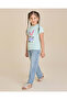 Girls Green Printed T-shirt - 5