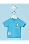 Infant Boys Blue Snoopy Graphic T-Shirt
