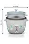 RC 2804 2.8L Drum Rice Cooker & Steamer, Auto Cook/Warm, Glass Lid, 1000W AC, Aluminium Pot - 4