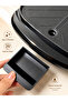 2-in-1 Electric BBQ Grill & Hot Pot, Portable Smokeless Indoor Non-Stick Barbecue Grill Pan with Adj - 3