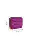 Women's Purple Braided Wallet 000A2D570126 - 2