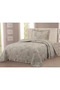 Luxury Patterned Single Bedspread Set 180X220 cm – Ruffled Muslin Textured Pique Set + 50X70 Pillowcase