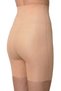 Skin Color Non-Marking Gathering High Waist Shorts Corset - 2