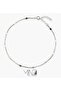 Luna Disc Women's Anklet, 925 Sterling Silver, Chain Anklet, Handmade Adjustable Jewelry - 2