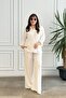 Shirt and Pants Stone Embroidered Double Suit - 4