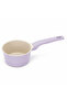 Ceramic Coated Non-Stick Milk Pot 10 cm – | Lightweight Metal Body with Speckled Interior |