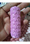 Heart Patterned Lip Moisturizer Holder Screw-On Mini Keychain - 4
